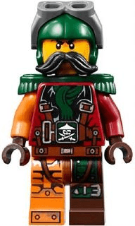 LEGO Flintlocke (njo0197) Ninjago Minifigure