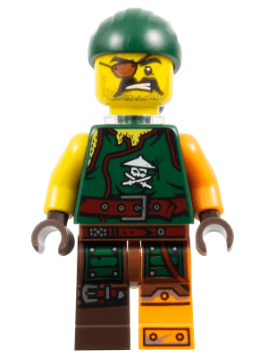 LEGO Sqiffy (njo0215) Ninjago Minifigure