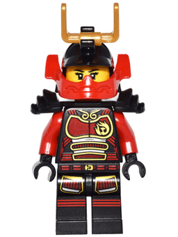 LEGO Samurai X (Nya) (njo0229) minifigure