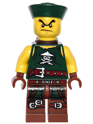 LEGO Sky Pirate Foot Soldier with Scabbard (njo0230) Ninjago Minifigure