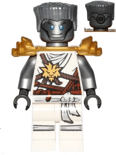 Zane (Honor Robe) - Day of the Departed, Hair, Pearl Gold Shoulder Armor