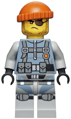 LEGO Shark Army Thug (njo0325) Hidden Side Minifigure