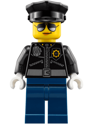 LEGO Officer Noonan (njo0342) Hidden Side Minifigure