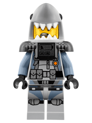 Shark Army Great White - Scuba Suit, Air Tanks