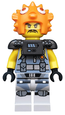 LEGO Private Puffer (njo0439) Hidden Side Minifigure