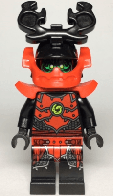 LEGO Stone Army Warrior Green Face (njo0508) Ninjago Minifigure