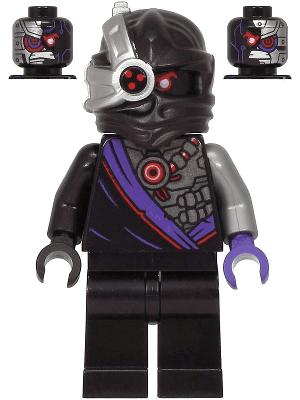 Nindroid Warrior, Dual Sided Head - Legacy
