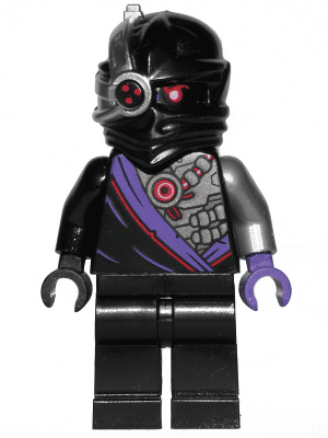LEGO Nindroid Warrior Single Sided Head (njo0591) Ninjago Minifigure
