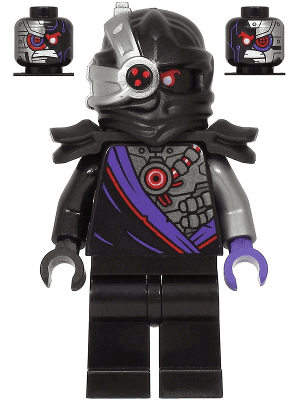 LEGO Nindroid Warrior Black Shoulder Pads (njo0629) Ninjago Minifigure