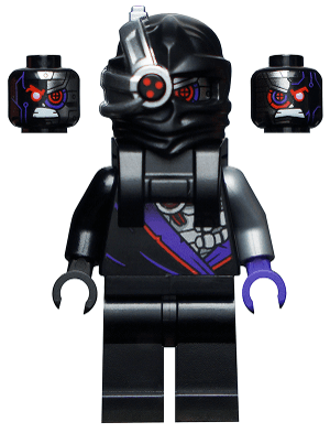 LEGO Nindroid Warrior Neck Bracket (for Jet Pack) (njo0653) Ninjago Minifigure