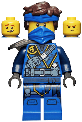 Jay - The Island, Mask and Hair with Bandana, Shoulder Pad