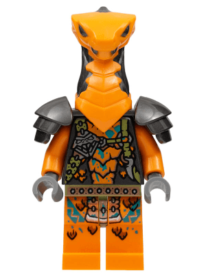 Boa Destructor - Harness Torso, Orange Head, Shoulder Pads