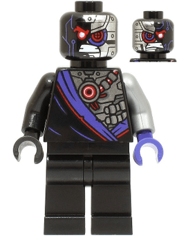 LEGO Nindroid Dual Sided Head (njo0788) minifigure