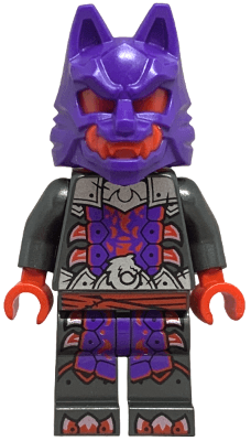 LEGO Wolf Mask Warrior (njo0895) minifigure