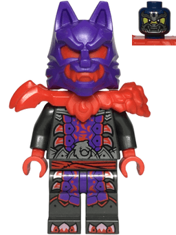 LEGO Wolf Mask General (njo0916) minifigure