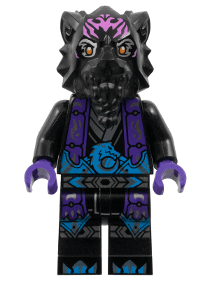 Lord Ras - Dark Pink Markings, Dark Purple Robe