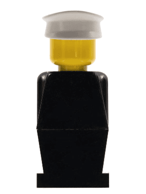 LEGOLAND - Black Torso, Black Legs, White Hat