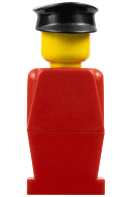 LEGOLAND - Red Torso, Red Legs, Black Hat