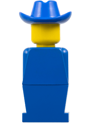 LEGOLAND - Blue Torso, Blue Legs, Blue Cowboy Hat