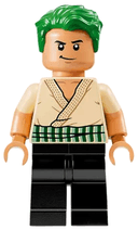 Roronoa Zoro - Tan Shirt, Hair