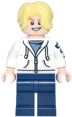 Sanji Vinsmoke - White Hoodie