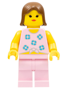 LEGO Blue Flowers (par008) minifigure