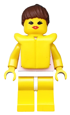 LEGO Red Dots on Pink Shirt (par010) minifigure