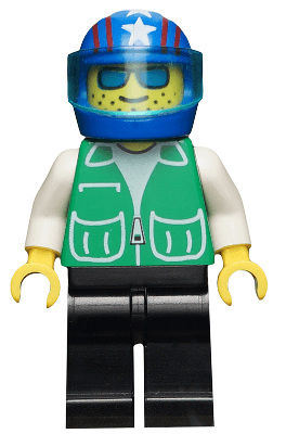 LEGO Jacket Green with 2 Large Pockets (pck005) Town / City Minifigure