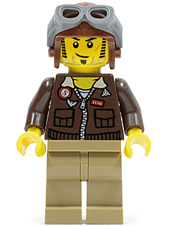 LEGO Jake Raines (pha001) Pharaohs Quest Minifigure