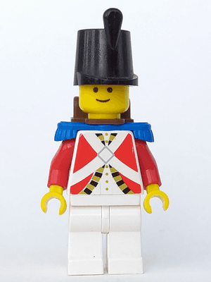Imperial Guard with Blue Epaulettes and Brown Backpack Non-Opening