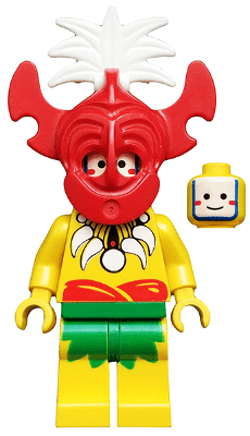 LEGO Islander King Kahuka (pi068) Pirates Minifigure