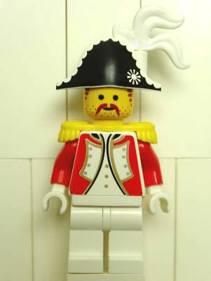 Imperial Guard - Admiral with White Plume Triple
