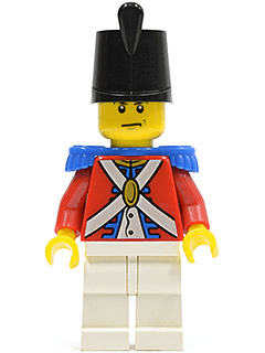 LEGO Imperial Soldier II (pi114) Pirates Minifigure