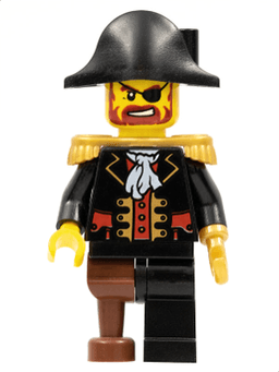 LEGO Captain Brickbeard (pi116) minifigure