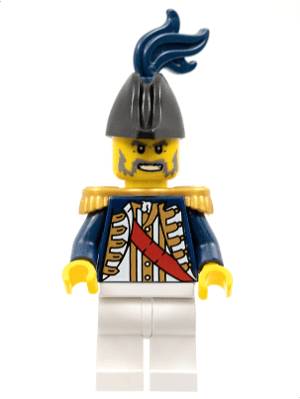 LEGO Imperial Soldier II (pi117) Pirates Minifigure