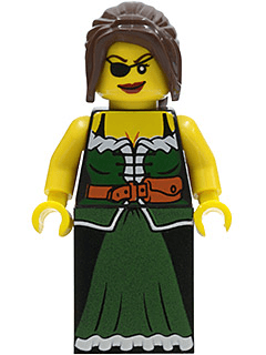 LEGO Pirate Female Skirt (pi126) minifigure