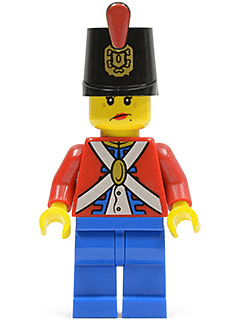 LEGO Imperial Soldier II (pi136) Pirates Minifigure