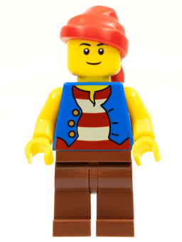 LEGO Pirate (pi137a) minifigure