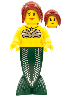 LEGO Mermaid (pi139) Pirates Minifigure