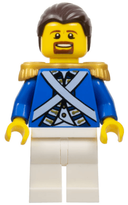 LEGO Bluecoat Sergeant 1 (pi150) minifigure