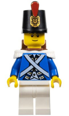 LEGO Bluecoat Soldier 1 (pi152) minifigure