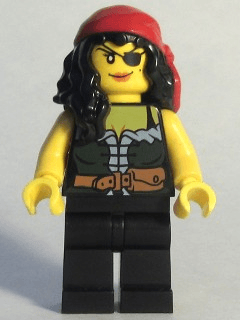 LEGO Pirate Chess Queen (pi172) Pirates Minifigure
