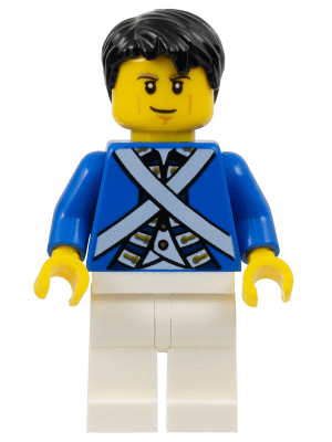 LEGO Bluecoat Soldier 6 (pi174) Pirates Minifigure