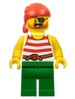 LEGO Pirate (pi190) minifigure