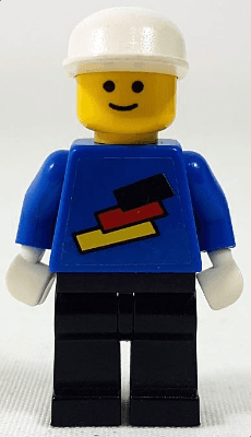 LEGO Soccer Player (pln093s01) Sports Minifigure