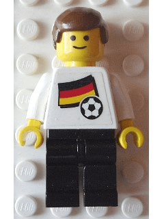 LEGO Soccer Player (pln102s01) Sports Minifigure