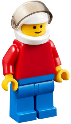 LEGO Plain Red Torso with Red Arms (pln182) minifigure