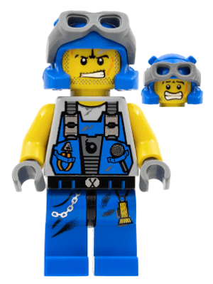 LEGO Power Miner (pm022) LEGO Minifigure