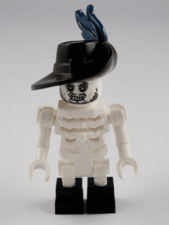 LEGO Skeleton Barbossa (poc003) minifigure