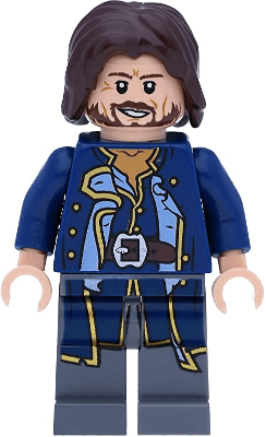 LEGO Admiral Norrington (poc005) Pirates of the Caribbean Minifigure